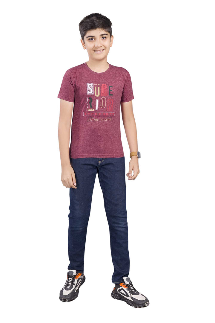 Junior Round Neck Half Sleeve T-shirt - Seltos