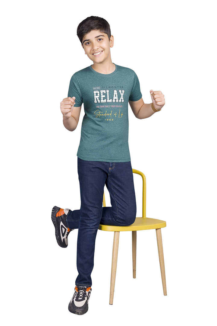 Junior Round Neck Half Sleeve T-shirt - Seltos