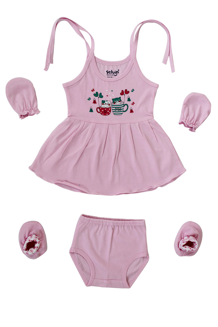 Selvas Born Babies Giftbox Strawberry Girls