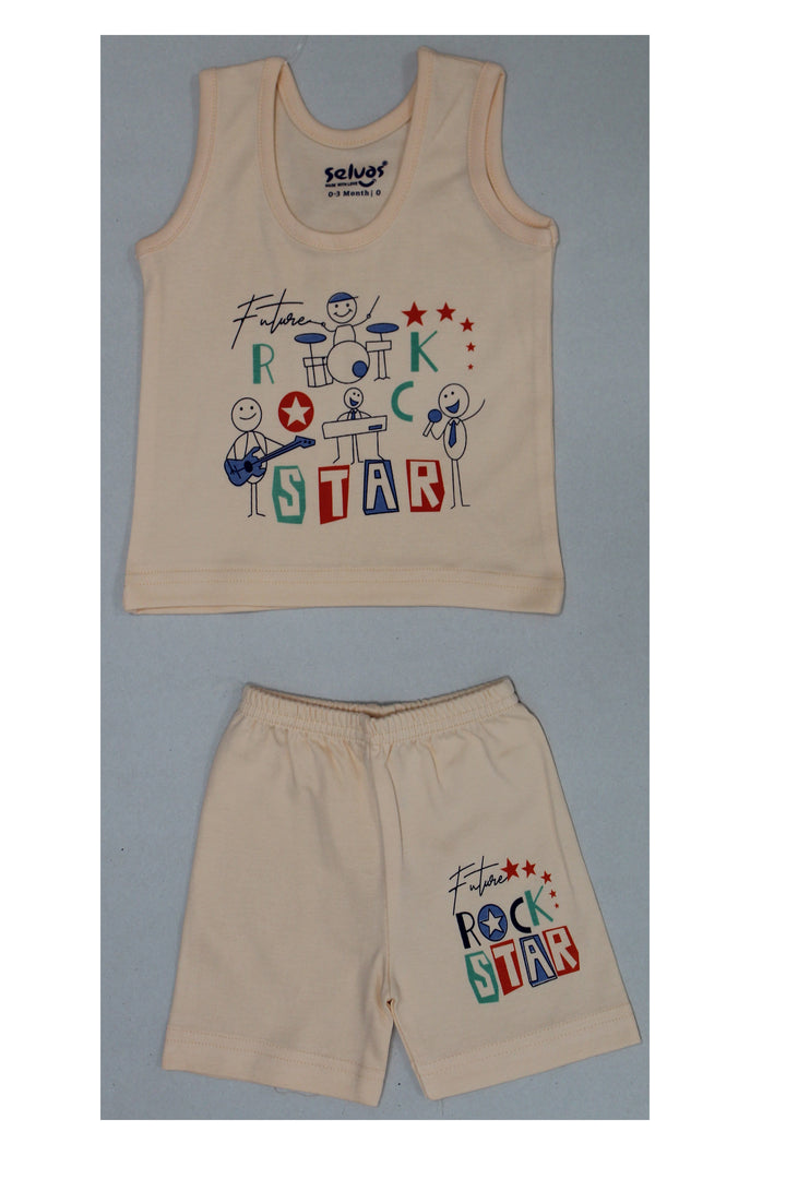 Selvas Infants Unisex Sleeveless top with shorts - 121