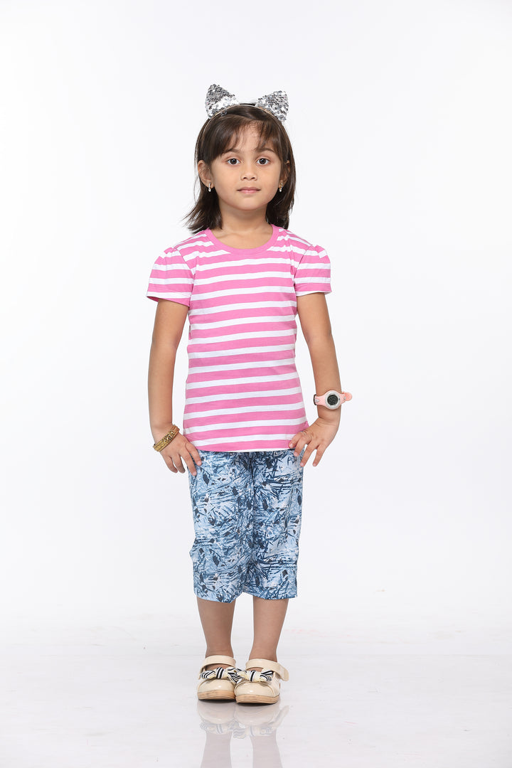Selvas Girls Aop 3/4 Pant - Lilly