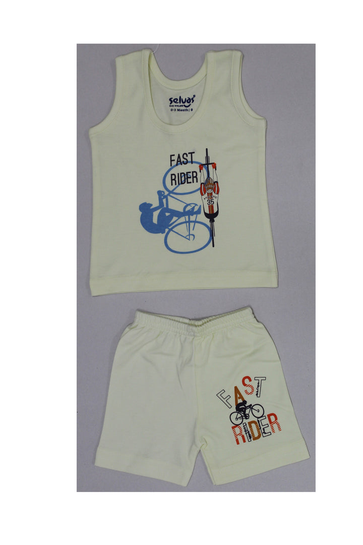 Selvas Infants Unisex Sleeveless top with shorts - 121