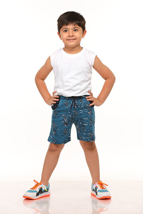 Selvas Boys Aop Shorts - Jumanji