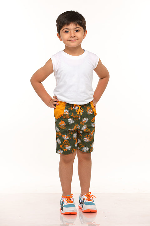 Selvas Boys Aop Shorts - Jumanji