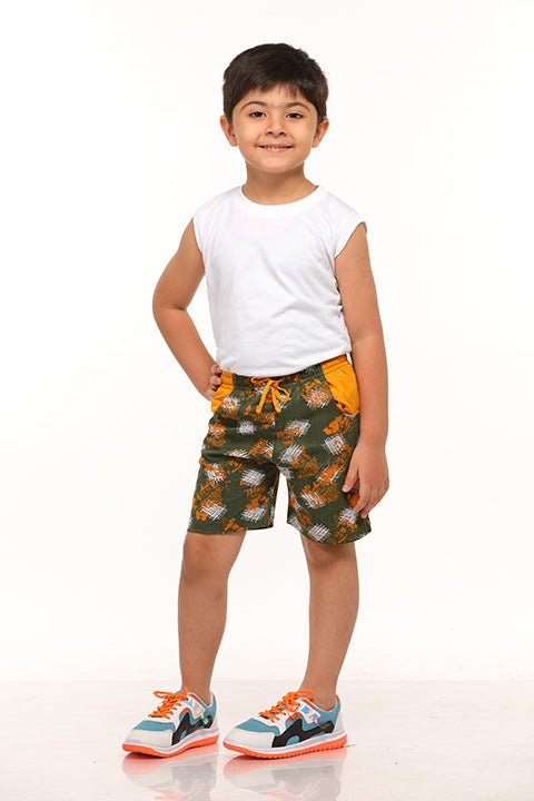 Selvas Boys Aop Shorts - Jumanji