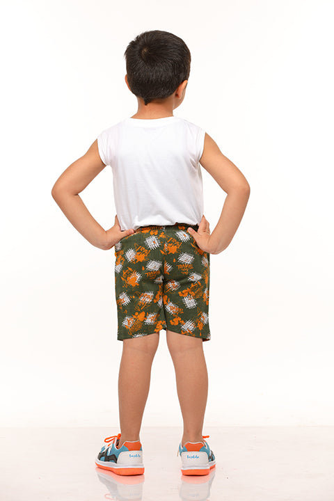 Selvas Boys Aop Shorts - Jumanji