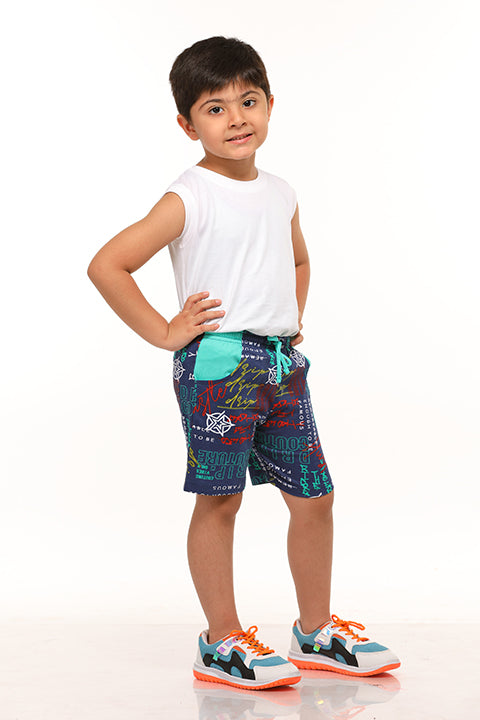 Selvas Boys Aop Shorts - Jumanji