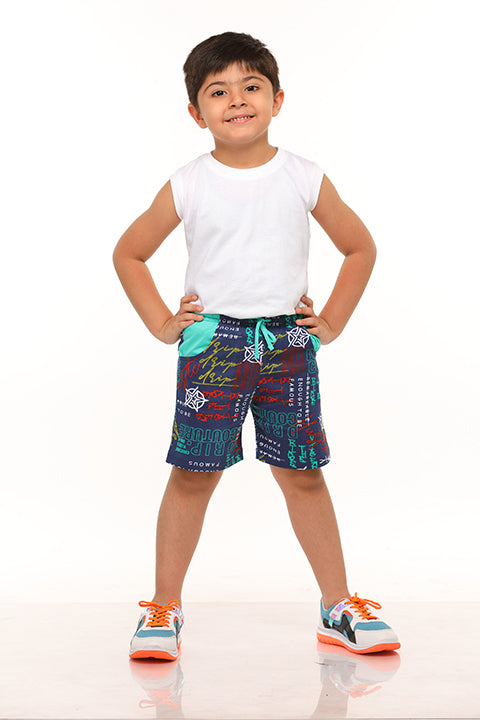 Selvas Boys Aop Shorts - Jumanji
