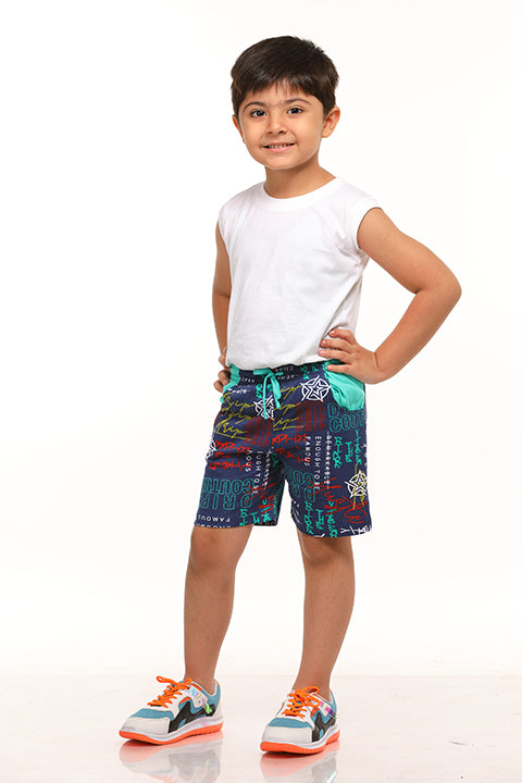 Selvas Boys Aop Shorts - Jumanji