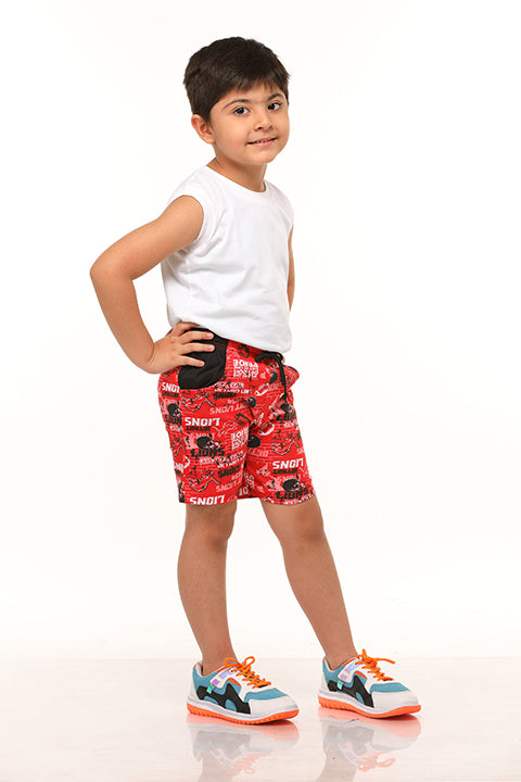 Selvas Boys Aop Shorts - Jumanji