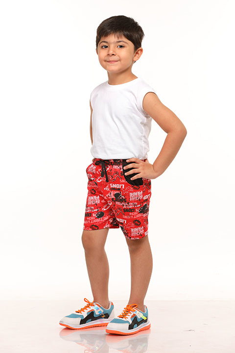 Selvas Boys Aop Shorts - Jumanji