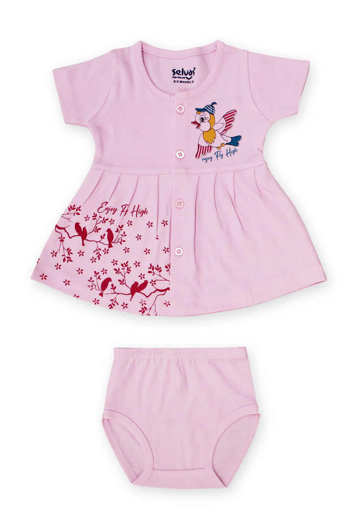 Selvas Infant Girls set top skirt with brief - 127