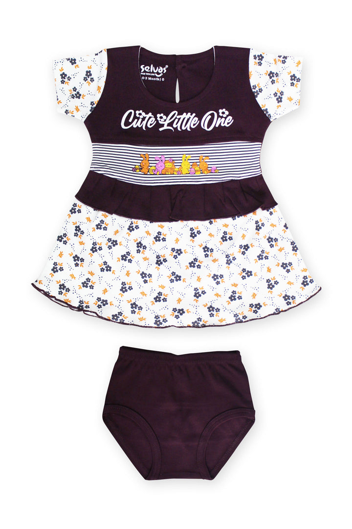 Selvas Infant Girls set top skirt with brief 174