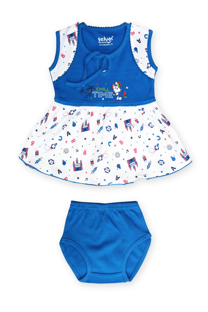 Selvas Infant Girls set top skirt with brief - 173