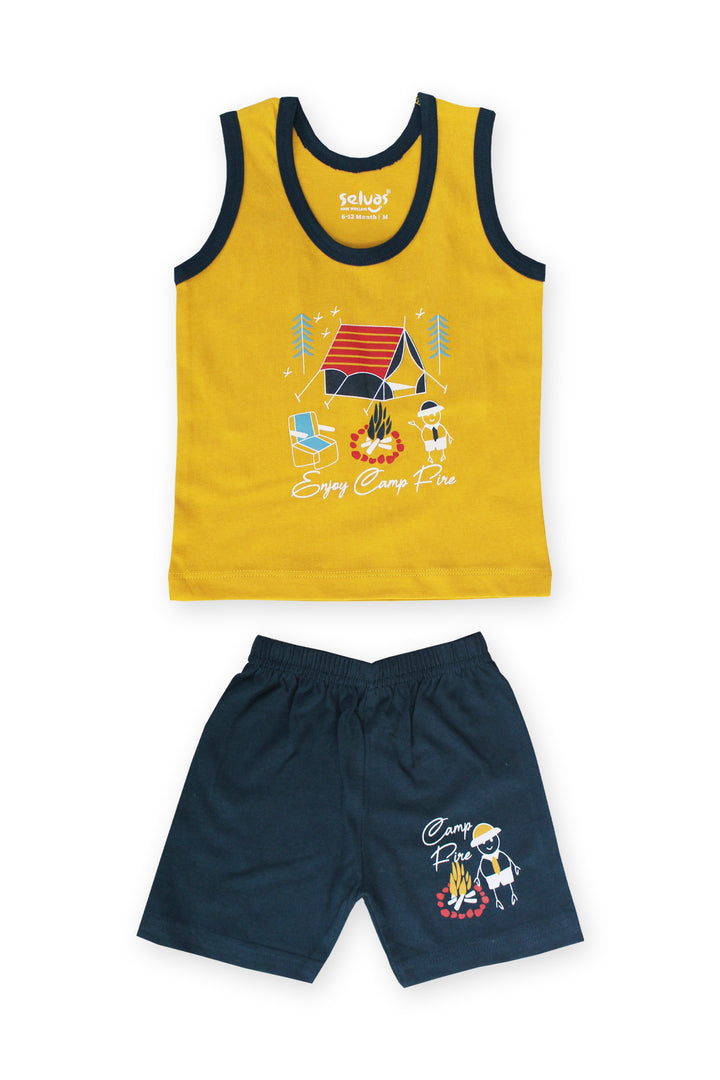 Selvas Infants Unisex Half Sleeve Top With Shorts 8032