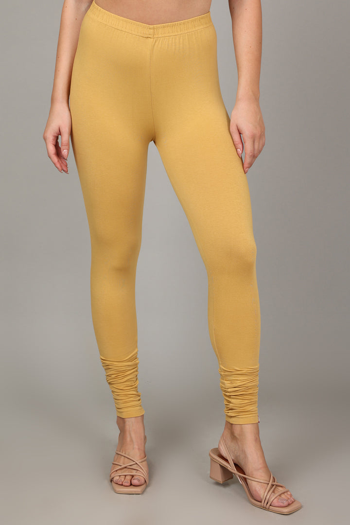 COTTON CHURIDAR LEGGINGS - SKIN