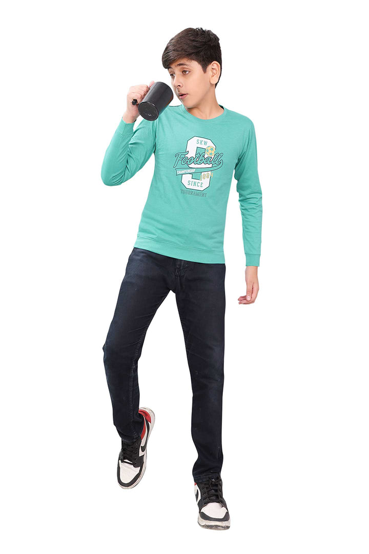 Junior Round Neck Full Sleeve T-shirt - Rocker