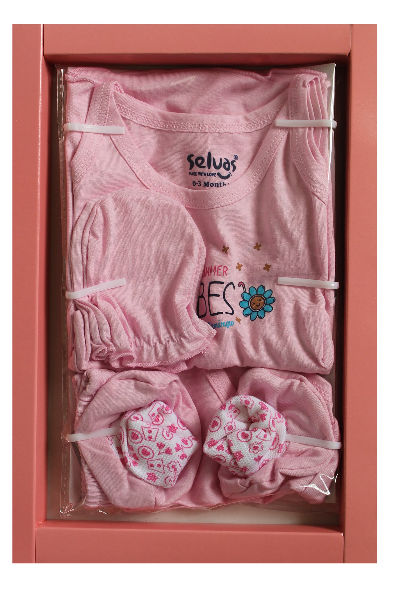 Selvas Born Babies Giftbox Strawberry Girls