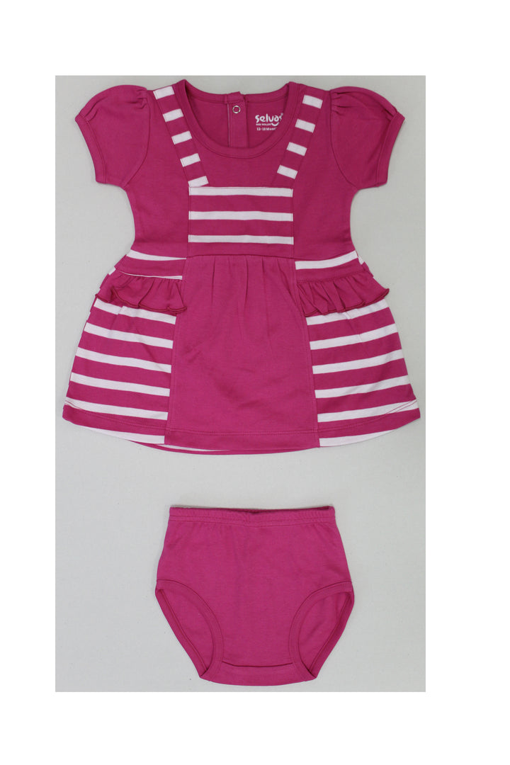 Selvas Infant Girls set top skirt with brief - 5049