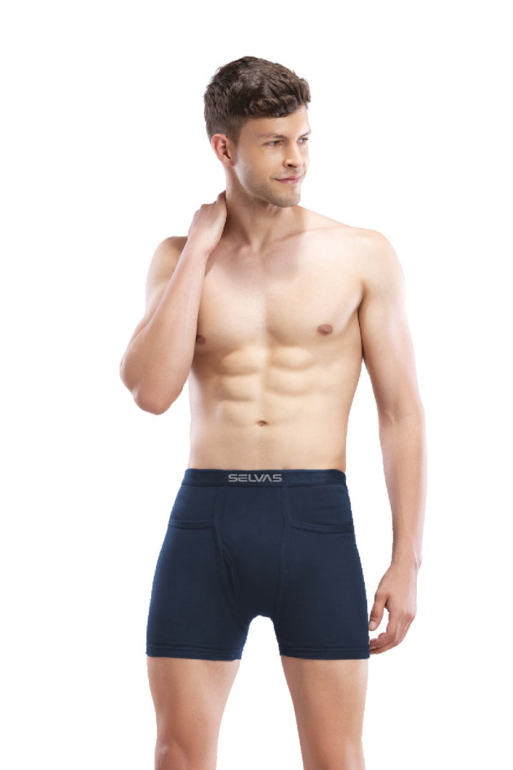 Selvas Mens PKT Rib Trunks