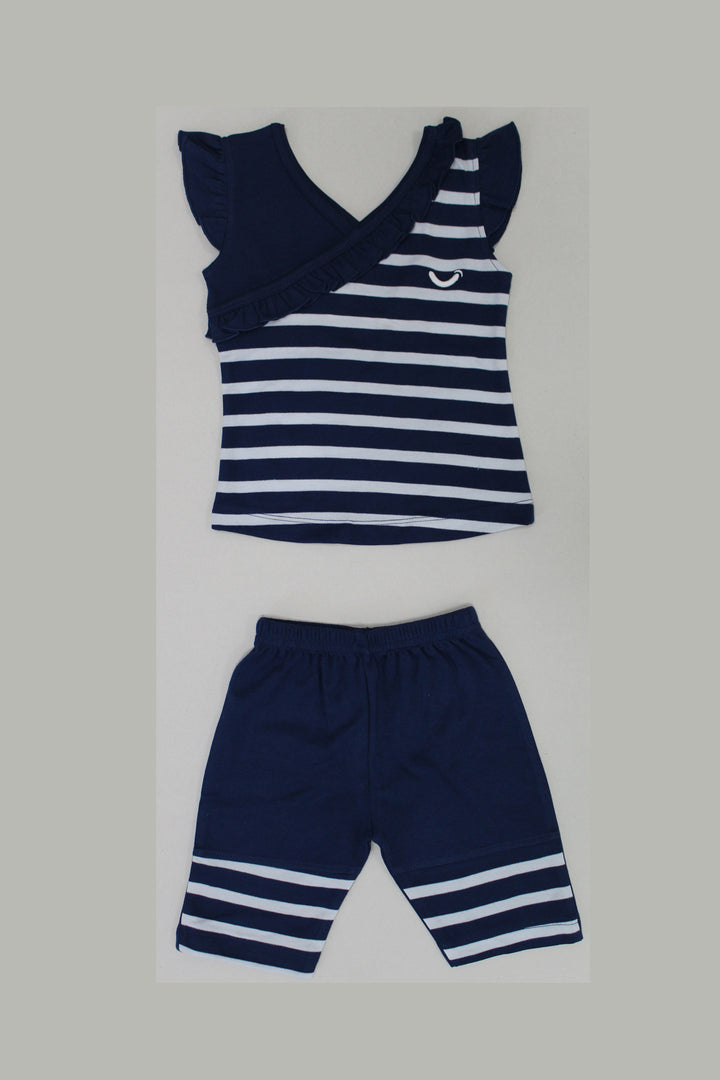 Selvas Infant Girls set top skirt with 3/4 - 5048