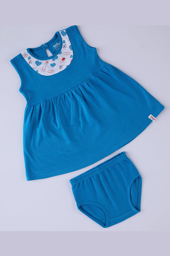Selvas Infant Girls set top skirt with brief - 5032