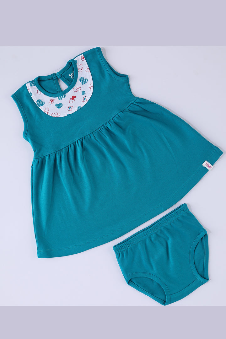Selvas Infant Girls set top skirt with brief - 5032