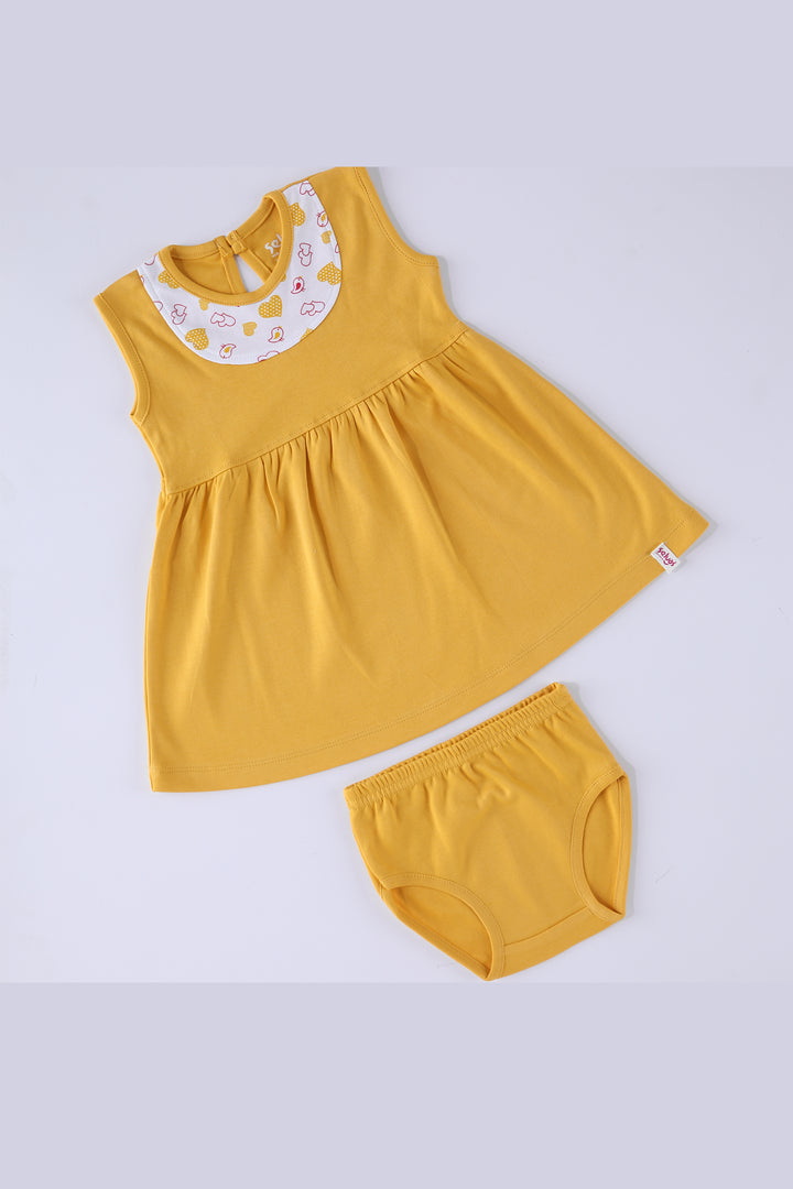 Selvas Infant Girls set top skirt with brief - 5032