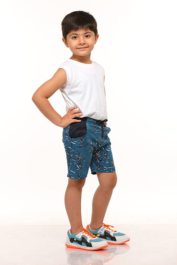 Selvas Boys Aop Shorts - Jumanji