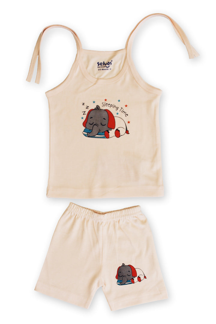 Selvas Infants Unisex strap knot with shorts - 120