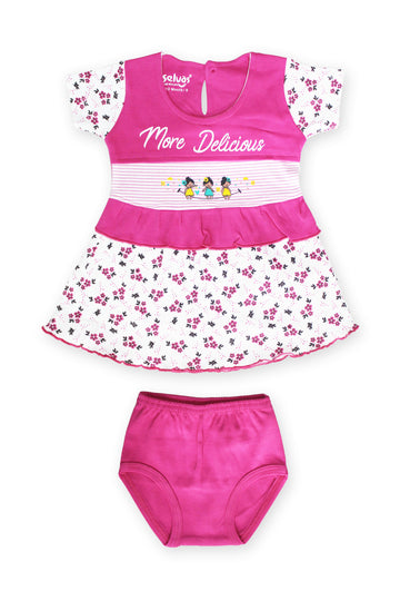 Selvas Infant Girls set top skirt with brief 174