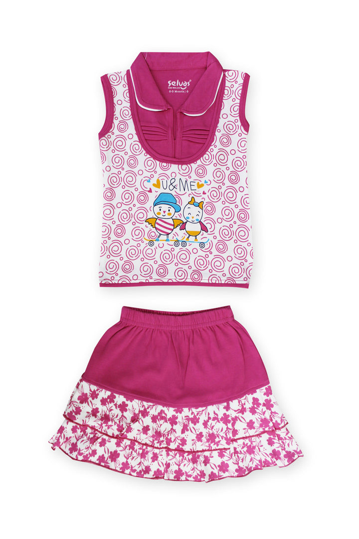 Selvas Infant Girls set top with skirt - 175