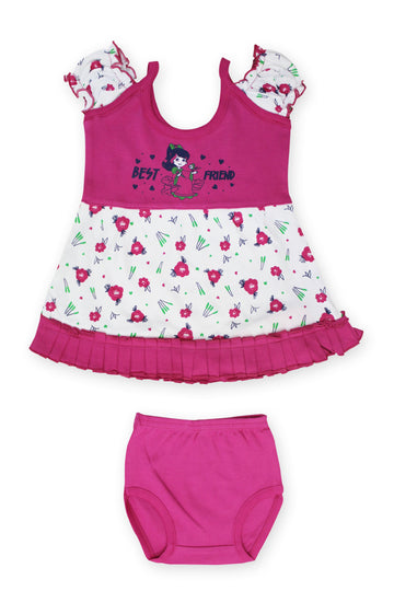 Selvas Infant Girls set top skirt with brief - 667