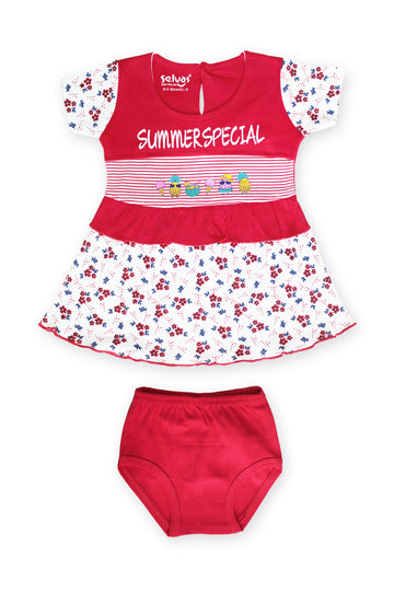 Selvas Infant Girls set top skirt with brief 174