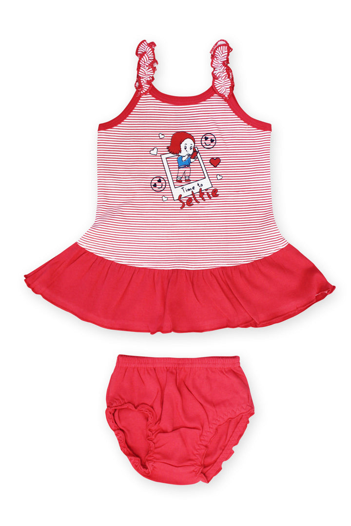 Selvas Infant Girls set top skirt with brief - 187