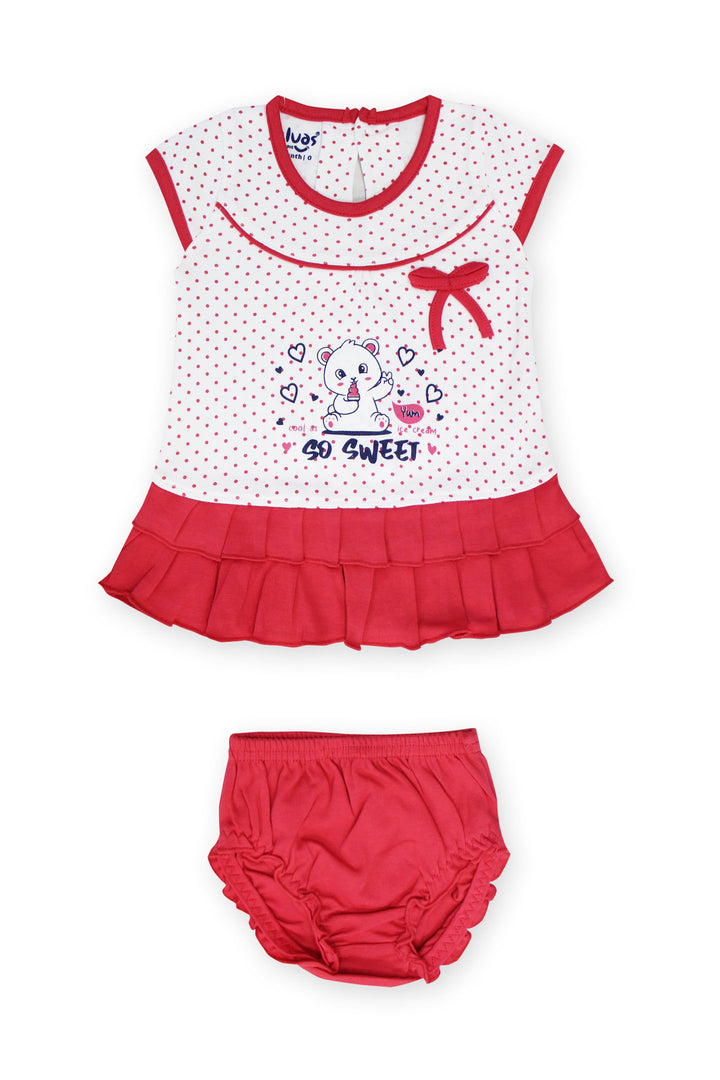 Selvas Infant Girls set top skirt with brief - 669