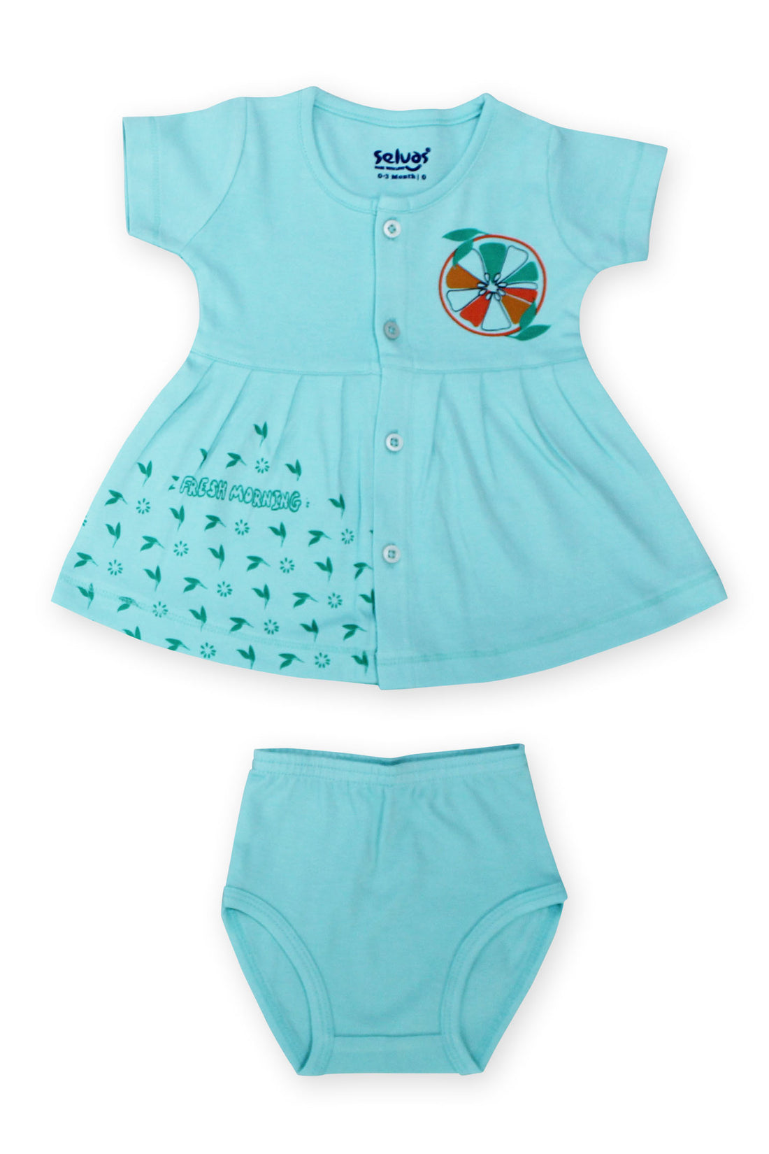 Selvas Infant Girls set top skirt with brief - 127