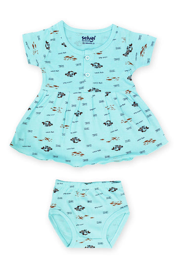 Selvas Infant Girls set top skirt with brief 193