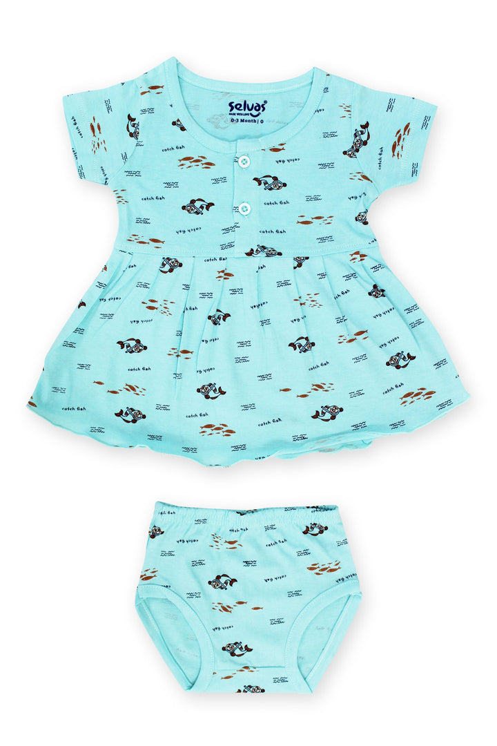 Selvas Infant Girls set top skirt with brief 193