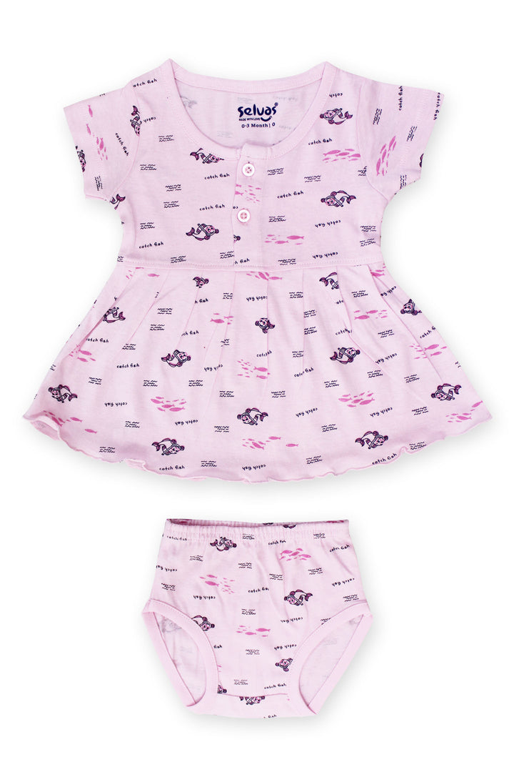 Selvas Infant Girls set top skirt with brief 193