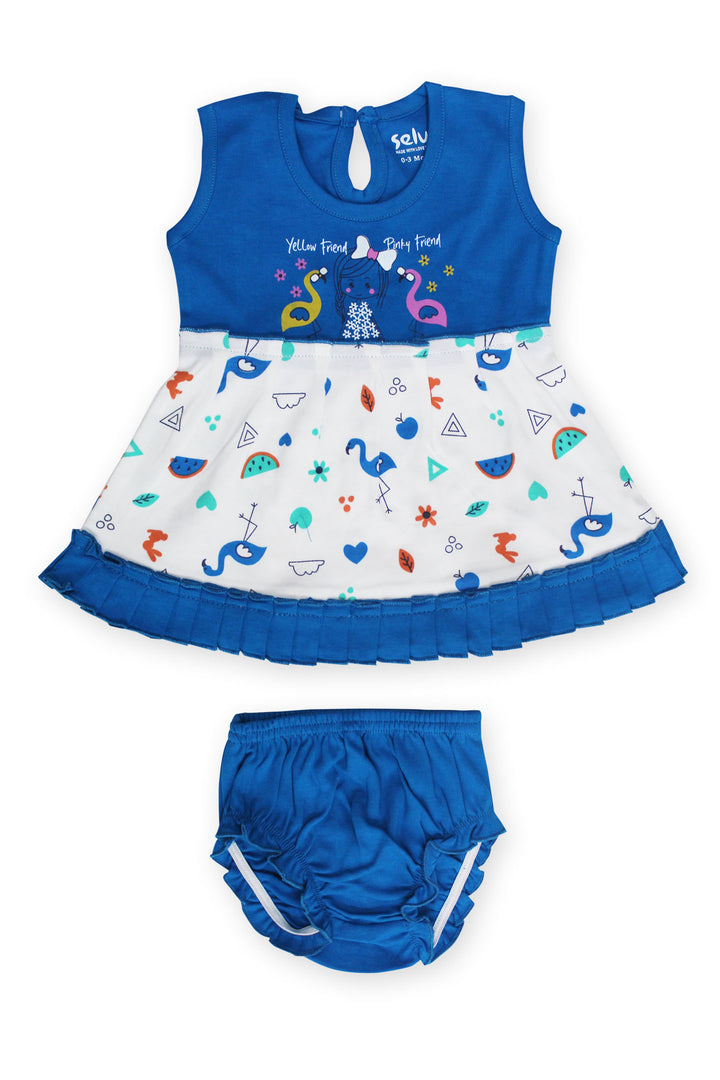 Selvas Infant Girls set top skirt with brief - 668