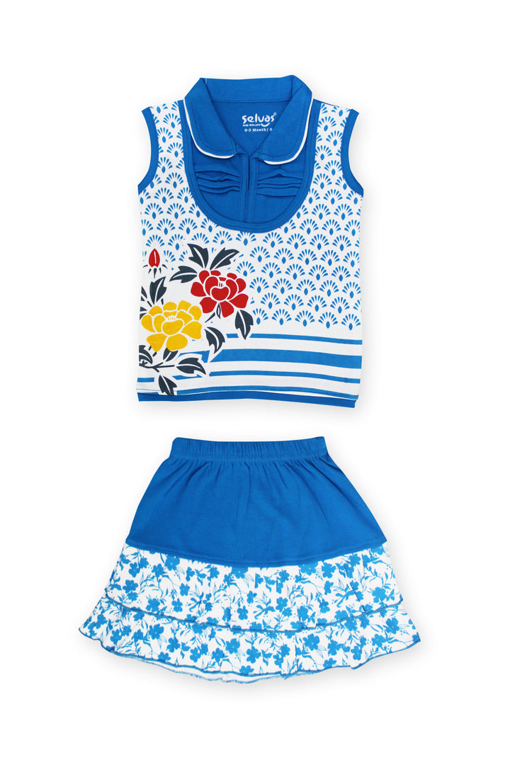 Selvas Infant Girls set top with skirt - 175