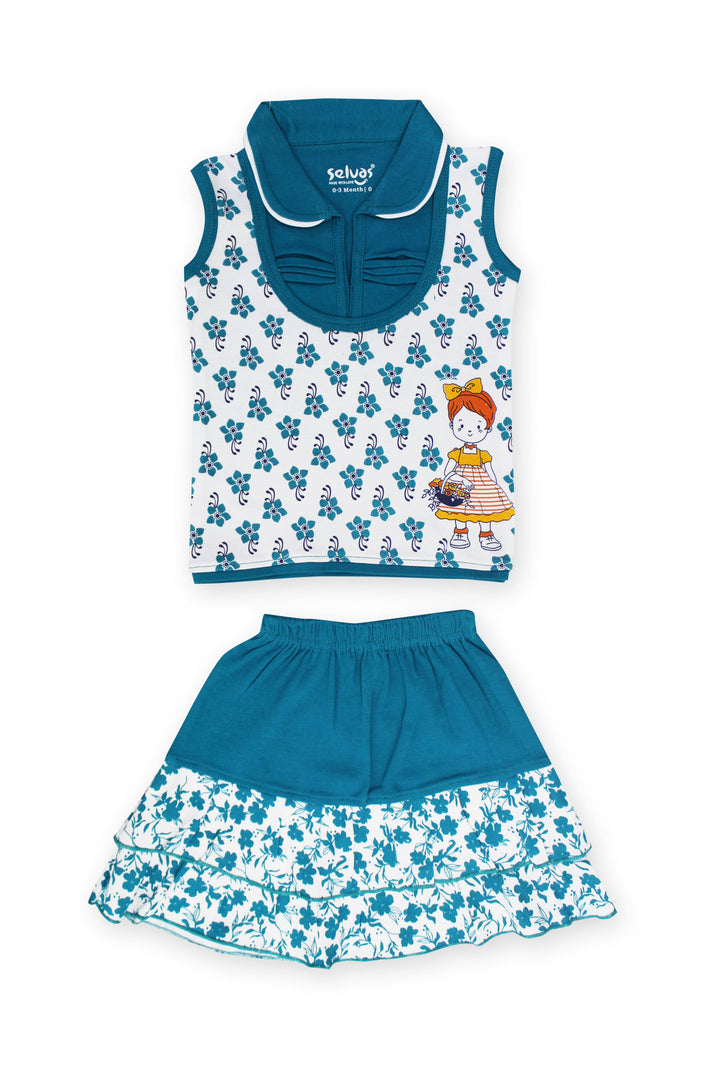 Selvas Infant Girls set top with skirt - 175