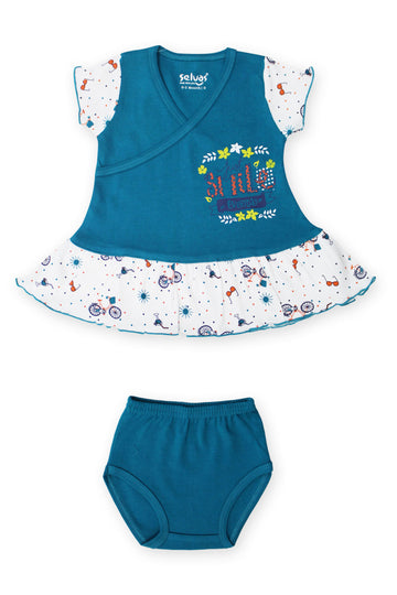 Selvas Infant Girls set top skirt with brief - 670