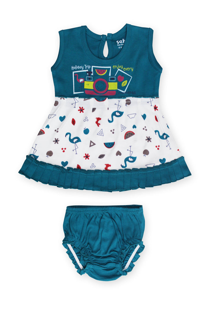 Selvas Infant Girls set top skirt with brief - 668