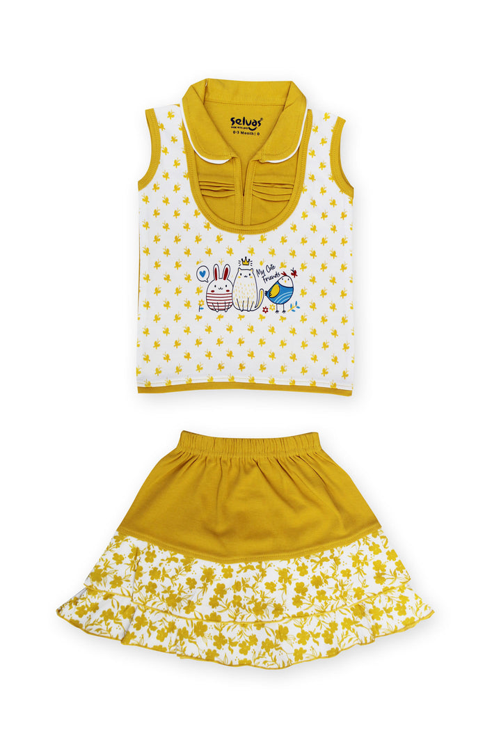 Selvas Infant Girls set top with skirt - 175