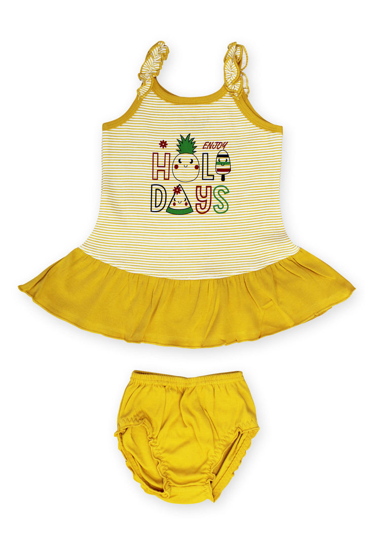 Selvas Infant Girls set top skirt with brief - 187