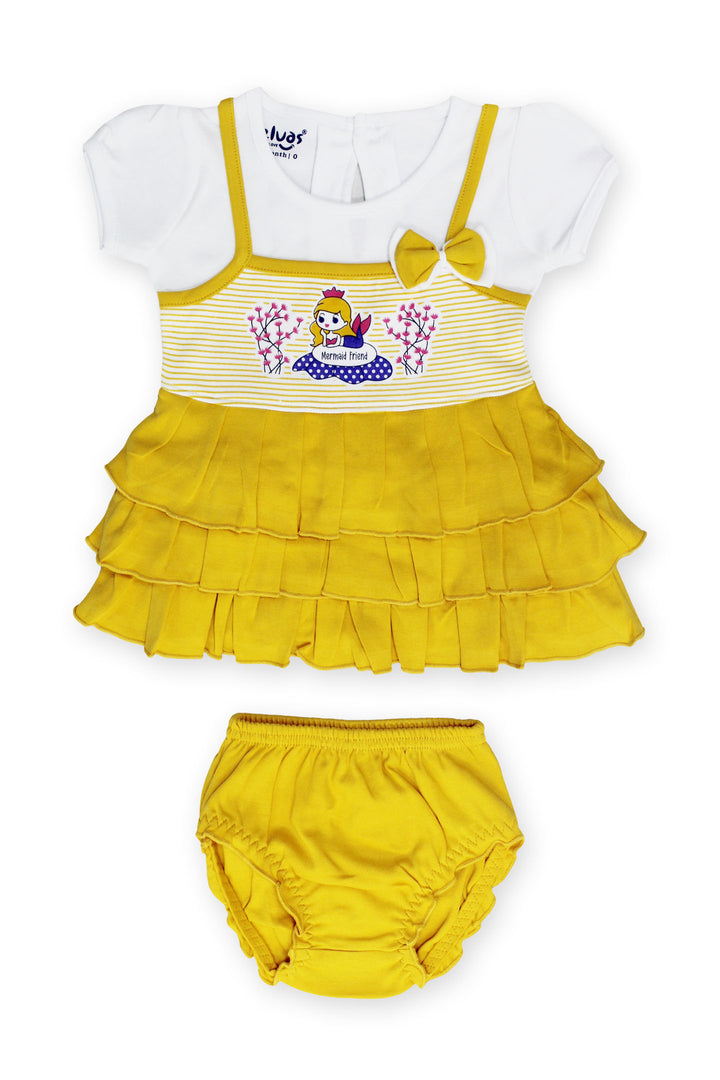 Selvas Infant Girls set top skirt with brief - 671