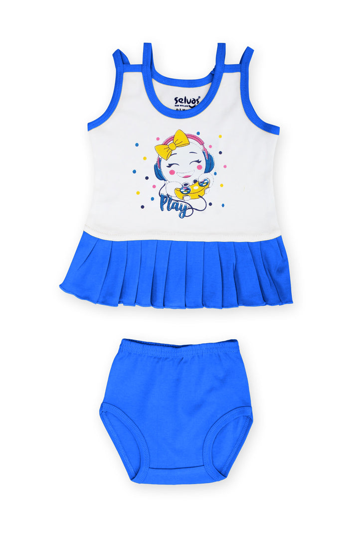 Selvas Infant Girls set top skirt with brief - 555