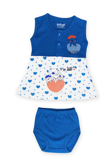 Selvas Infant Girls set top skirt with brief - 666